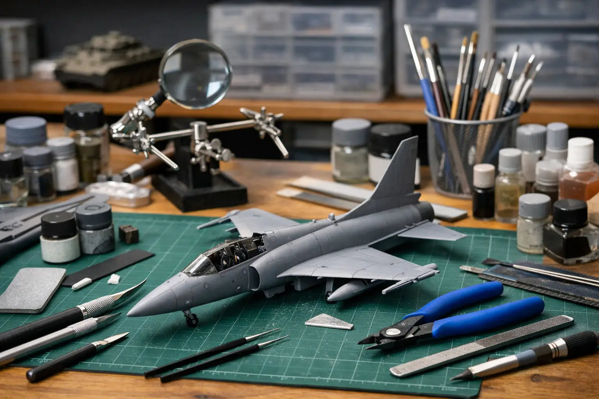 How to Arrange Model Bench Tools for Better Builds