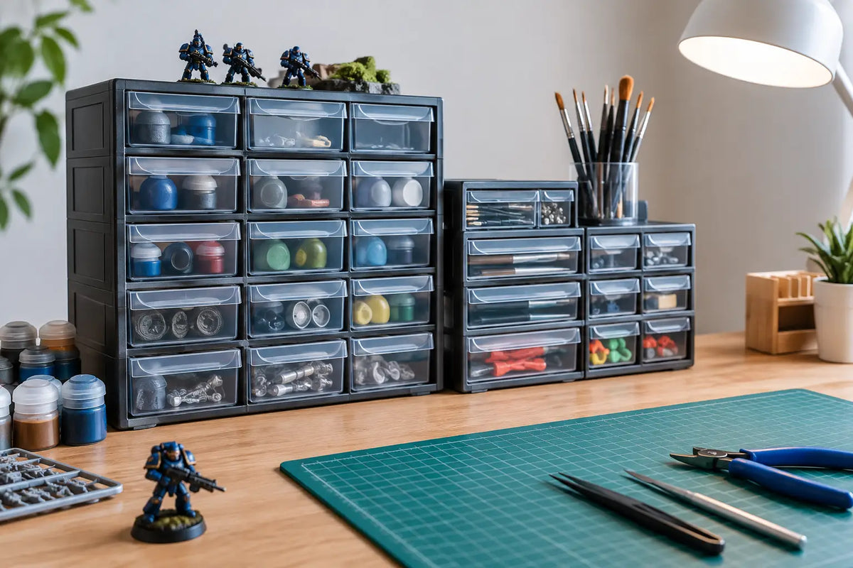 Why Use Modular Organisers at Your Hobby Bench?