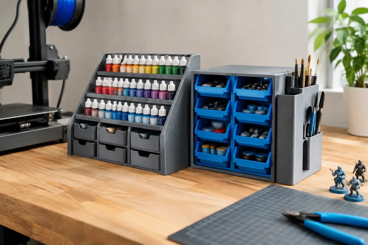 3D Printed Hobby Storage Trends for Better Benches
