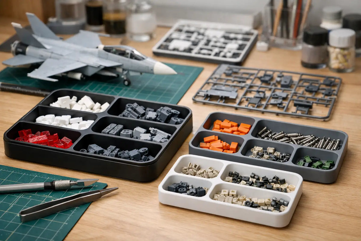 Best Model Kit Part Trays for a Tidy Bench