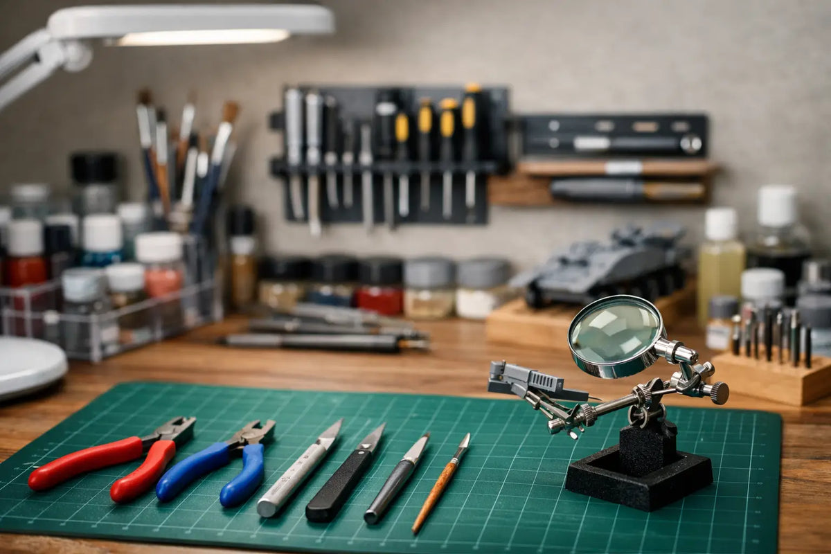 Tool Accessibility Guide for a Better Modelling Bench
