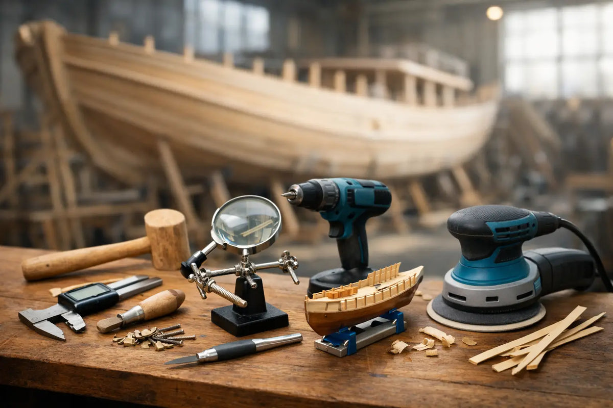 Shipbuilding Tools That Make Fine Work Easier