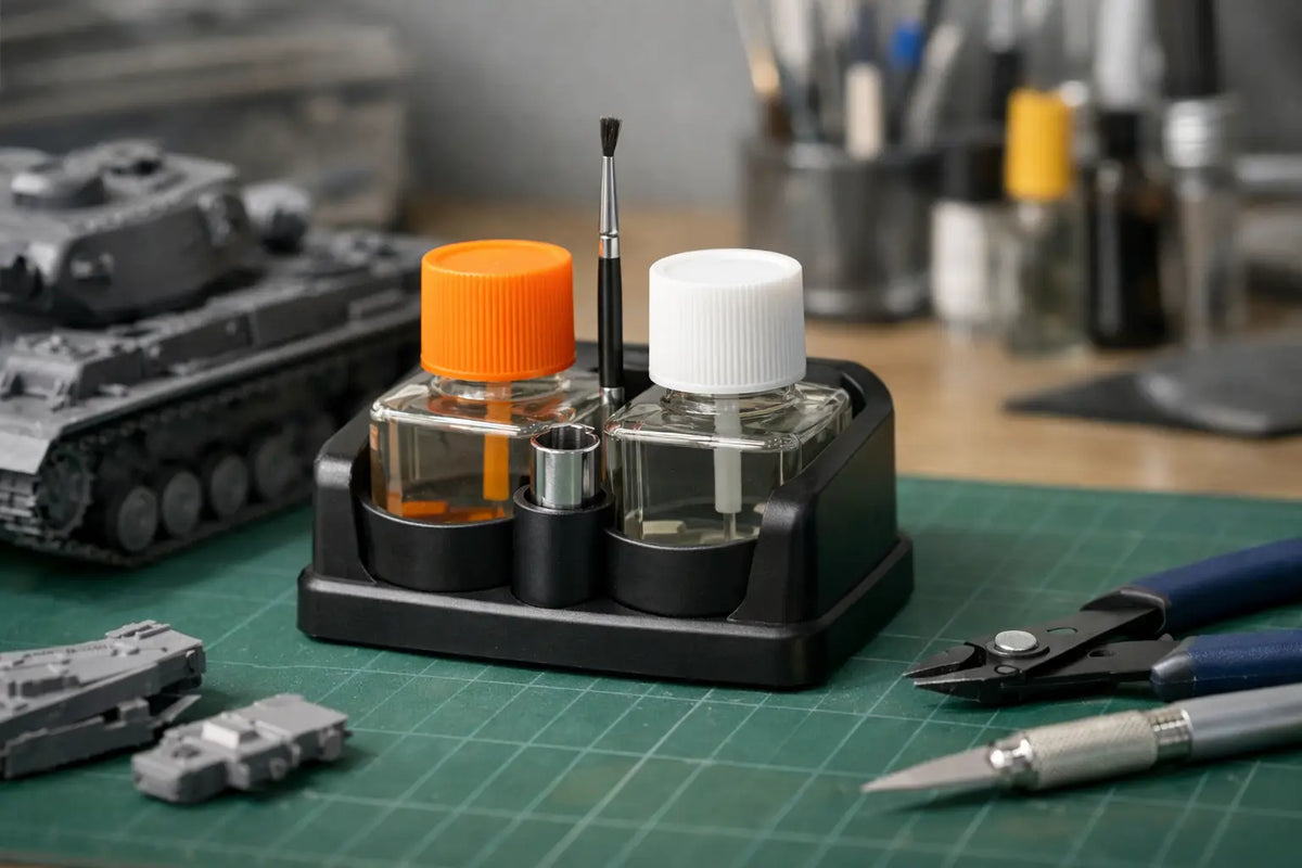 Tamiya Cement Holder Review for a Tidier Bench