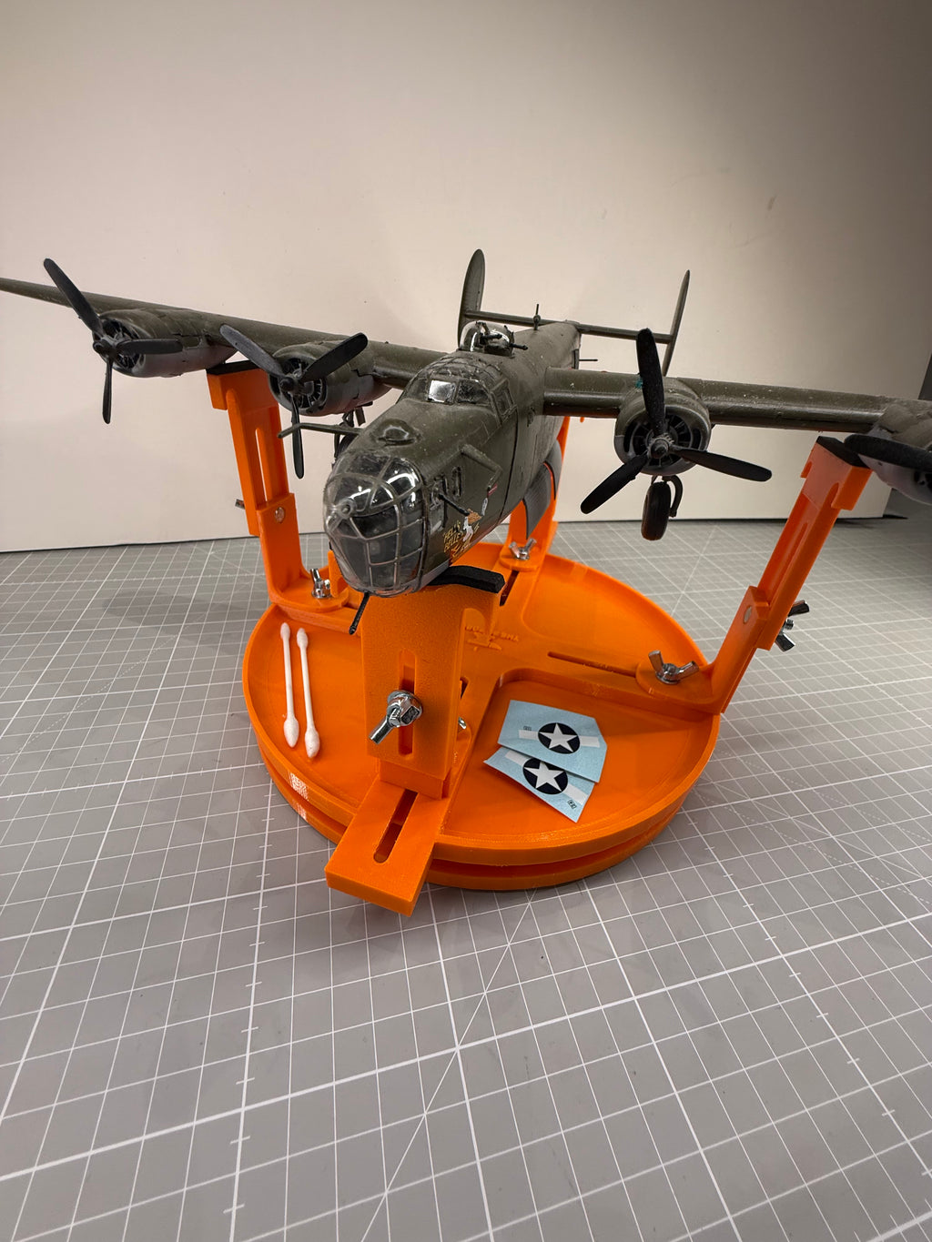 Pro XL Rotating Model Aircraft Jig - With Free Spare Parts & Suport Options - 144/72/48/32/24