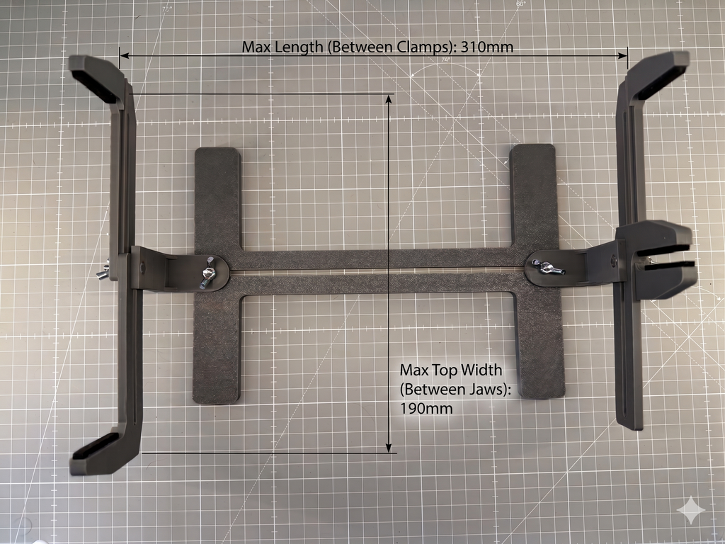 Pro XL Model Ship Berth Jig - scale 1/350 1/200 + Free Spare Parts