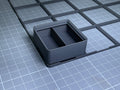 Stackable 3D Printed Bins 50x50 w/ Dividers + Free Base - Desk Organiser