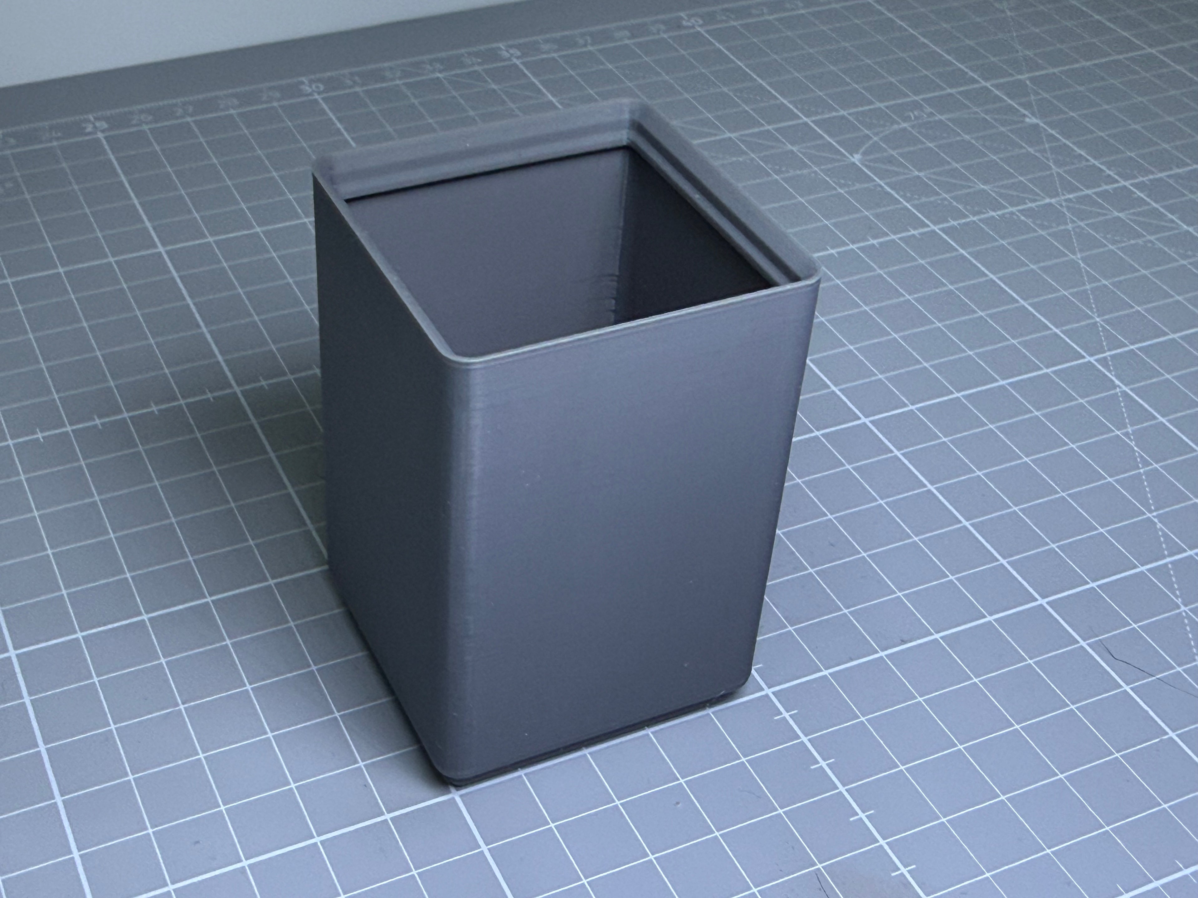 Modular Stackable Storage Bins + FREE Base Grid - Scale Model Desk Organiser