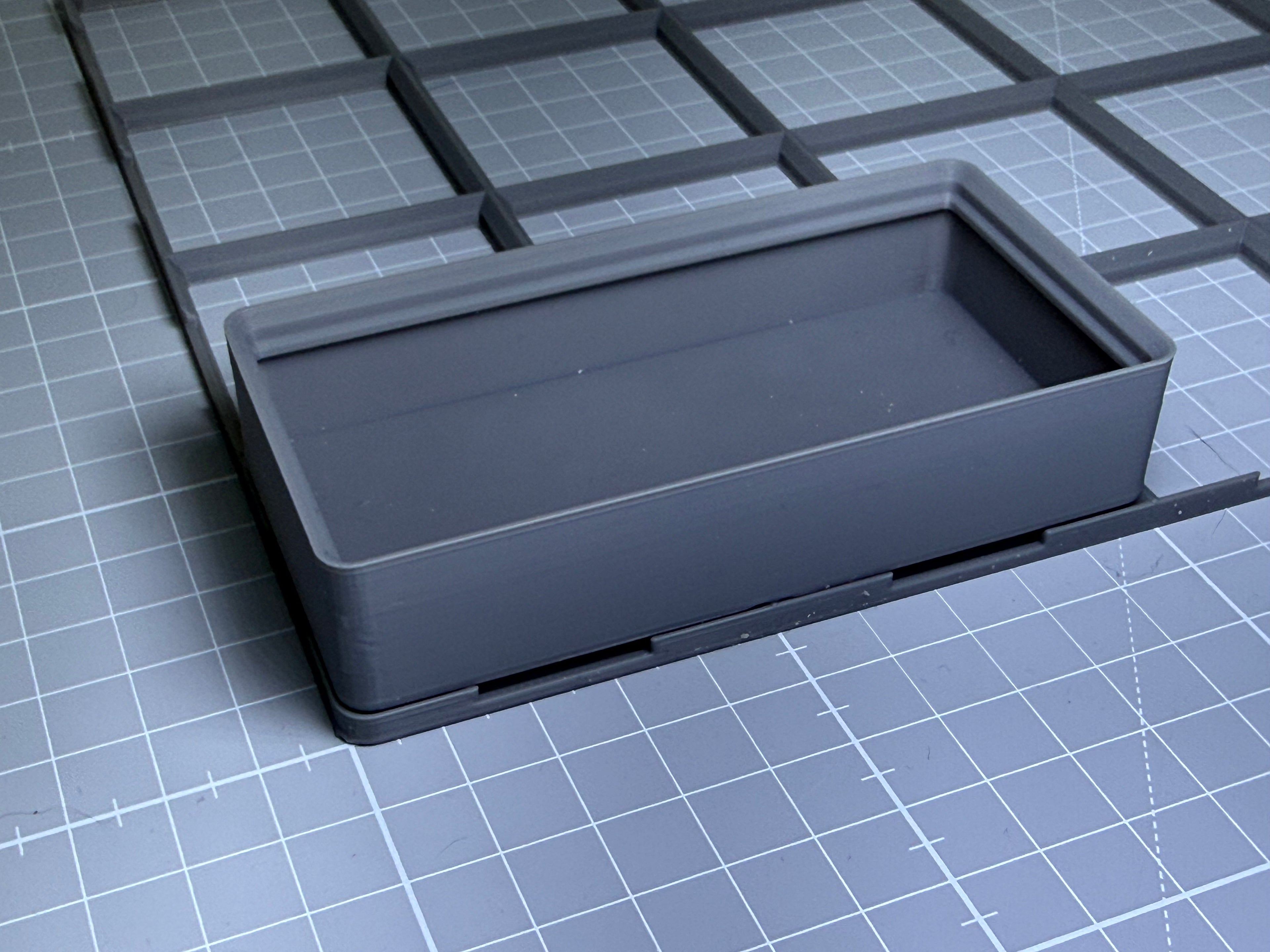 Stackable 3D Printed Bins 100x50  + Free Base - Desk Organiser