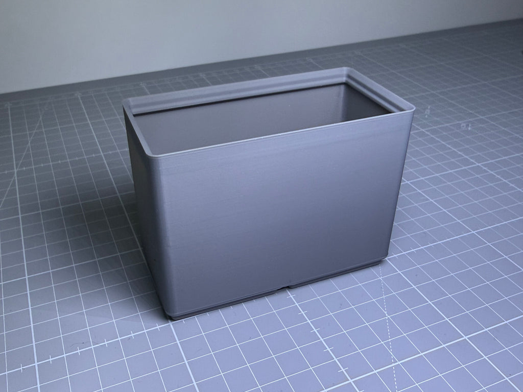 Stackable 3D Printed Bins 100x50  + Free Base - Desk Organiser