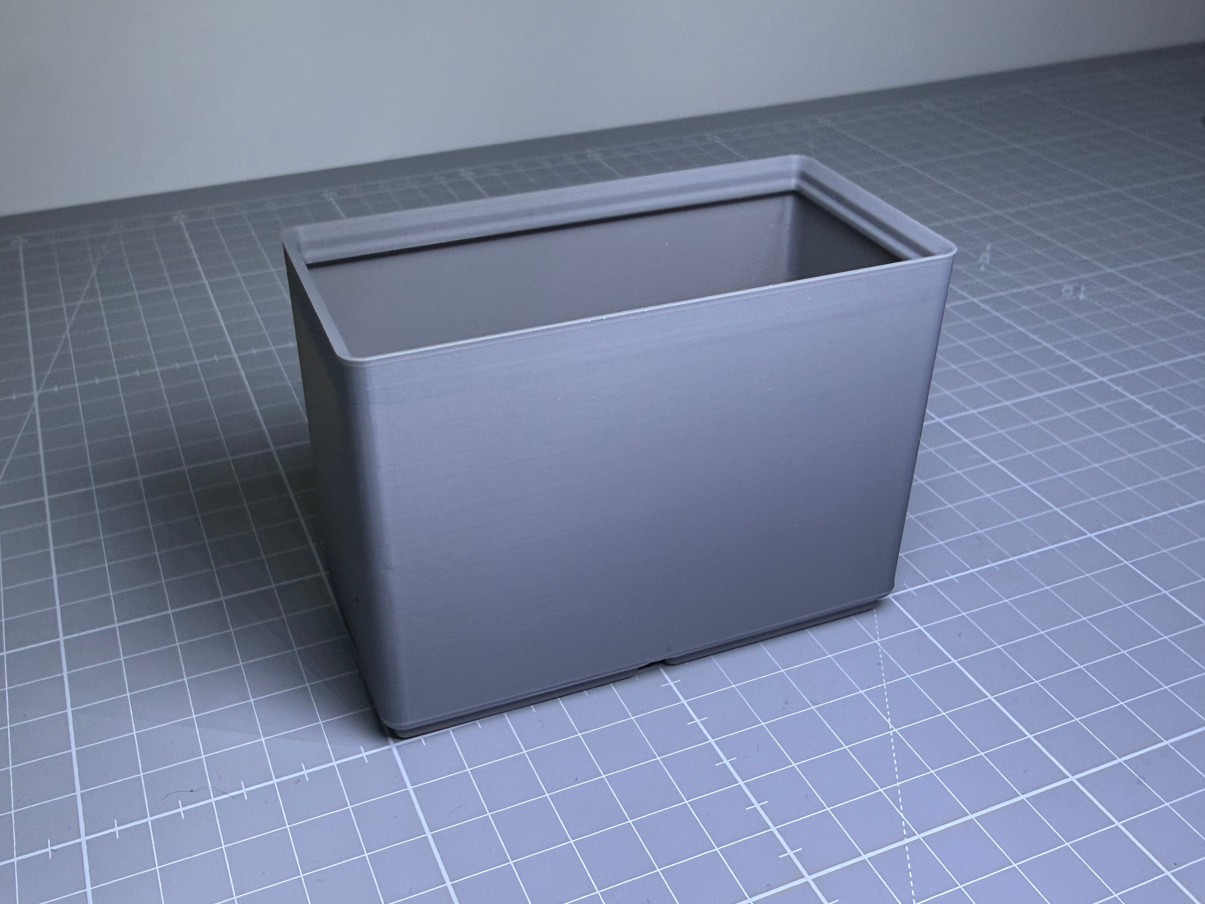 Stackable 3D Printed Bins 100x50  + Free Base - Desk Organiser
