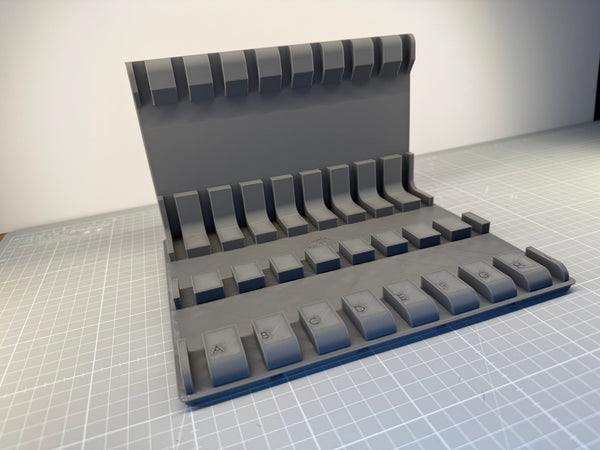XL Sprue Organiser | Modular Workbench Organiser with Free Base