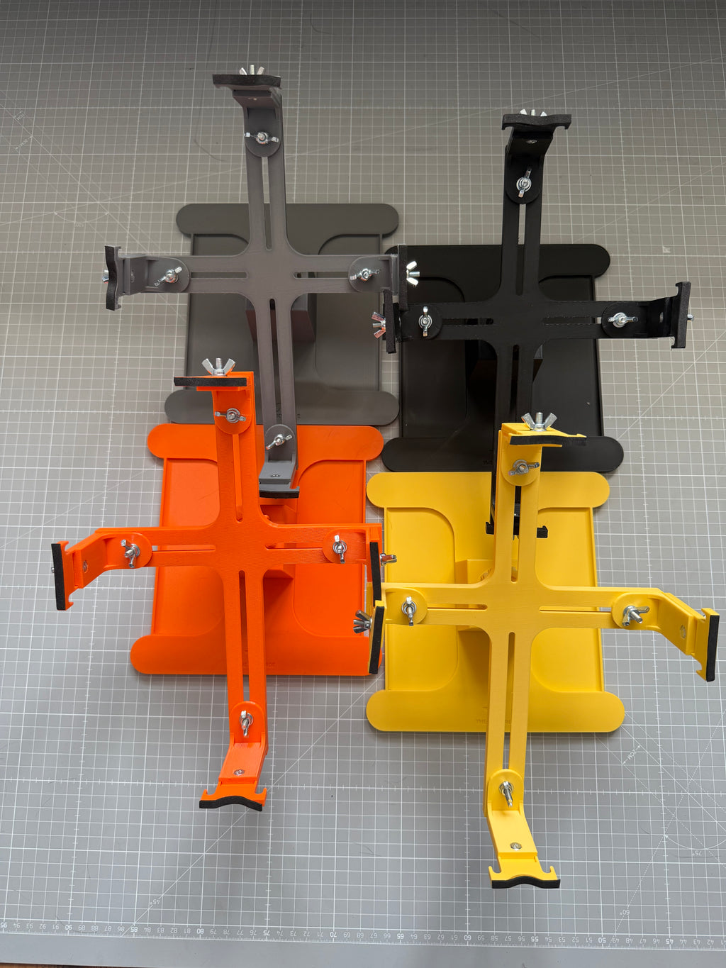 Pro XL Pivot Aircraft Jig With Parts Tray- 320mm x 240mm - 24/32/48/72/144 Support Options