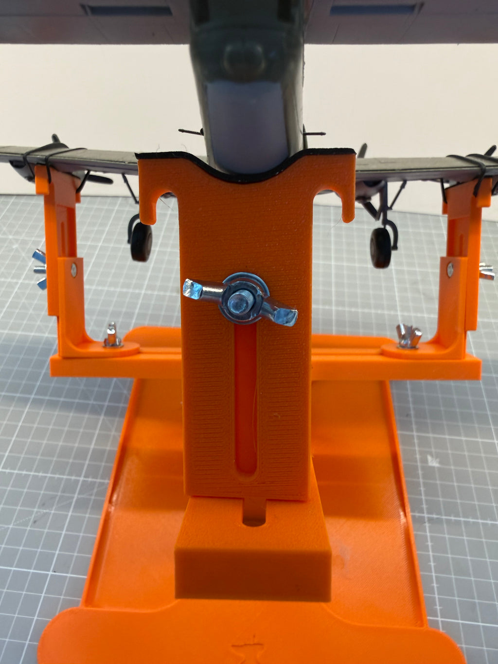 Pro XL Pivot Aircraft Jig With Parts Tray- 320mm x 240mm - 24/32/48/72/144 Support Options